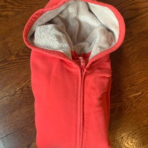 LL Bean Womens Zip-Up Fleece Lined